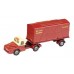 Budgie No 252 British Railways Container Transporter - Red Container
