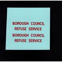 Corgi 1116 Refuse Lorry - Borough Council