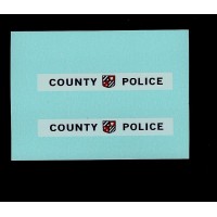 Corgi 464 Commer Police Van - County Police