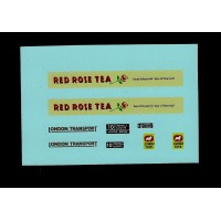 Corgi 468 Routemaster Bus - Red Rose Tea