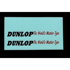 Dinky 29c/290 Double Decker Bus - 'Dunlop - The World's Master Tyre' - Slanted