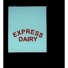 Dinky 30v / 490 Express Dairy Milk Float - Red