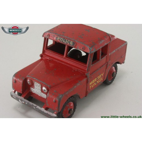 DINKY 255 MERSEY TUNNEL POLICE LAND ROVER TRANSFERS/DECALS