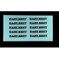 Generic Bus Fleet Names - East Kent - Size 2