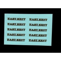 Generic Bus Fleet Names - East Kent - Size 1