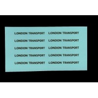 Generic Bus Fleet Names - London Transport - Plain - Size 2