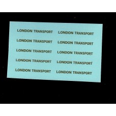 Generic Bus Fleet Names - London Transport - Plain - Size 1