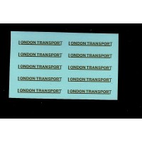 Generic Bus Fleet Names - London Transport - Underlined - Size 1
