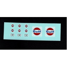 Matchbox A1b BP Petrol Pumps and Sign Custom/Code 3 Gulf Transfers
