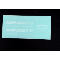 Matchbox 10c Foden Sugar Tanker Custom/Code 3 Albion Sugar