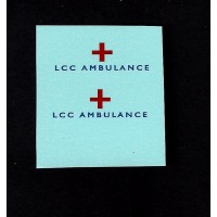 Matchbox 14c Bedford Lomas Ambulance LCC - Blue