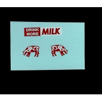 Matchbox 21c Milk Float - Cow
