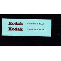 Matchbox 25a Bedford Van Custom/Code 3 Kodak Transfers