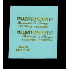 Matchbox 46b Guy Pickfords Removal Van Custom/Code 3 Collins Transport