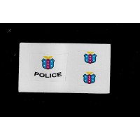Matchbox 55b/55c/55d Police Car - Stickers