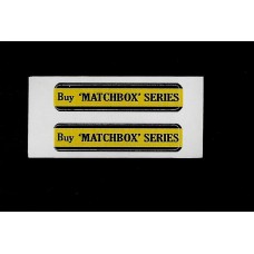 Matchbox 5a London Bus - Stickers