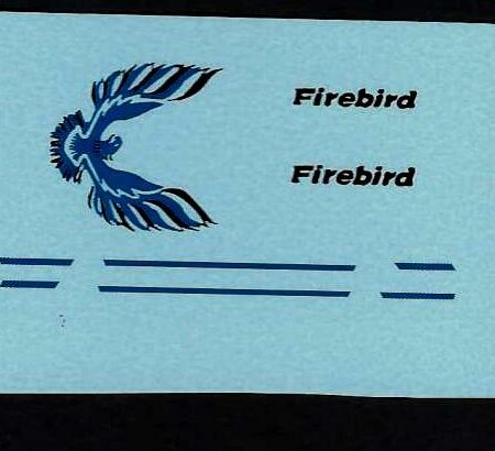 16f Pontiac Firebird - Blue