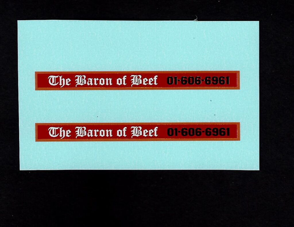 17f Baron of Beef