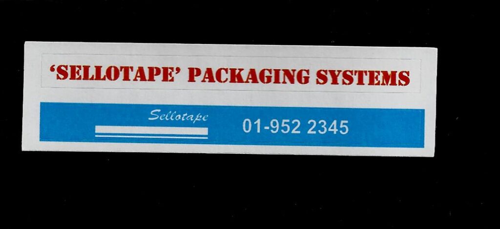 17f Sellotape 01952 2345-S