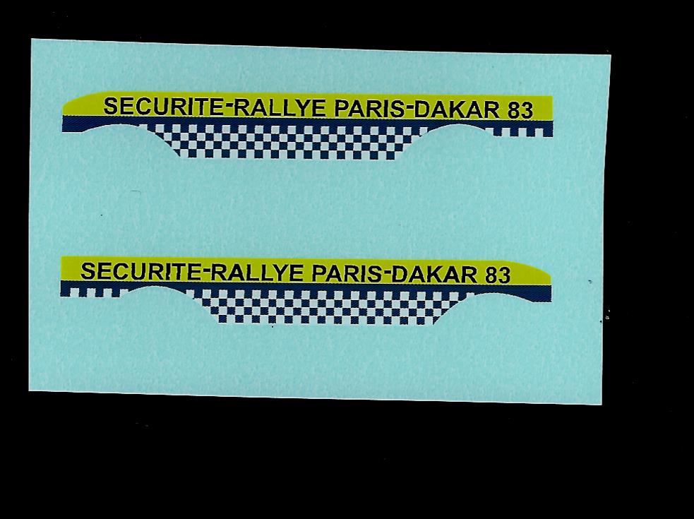 20e Range Rover Paris Dakar