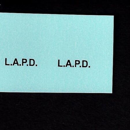 33e Police Motorcycle - LAPD