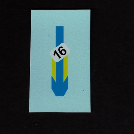 34d Formula 1 Car Blue 16