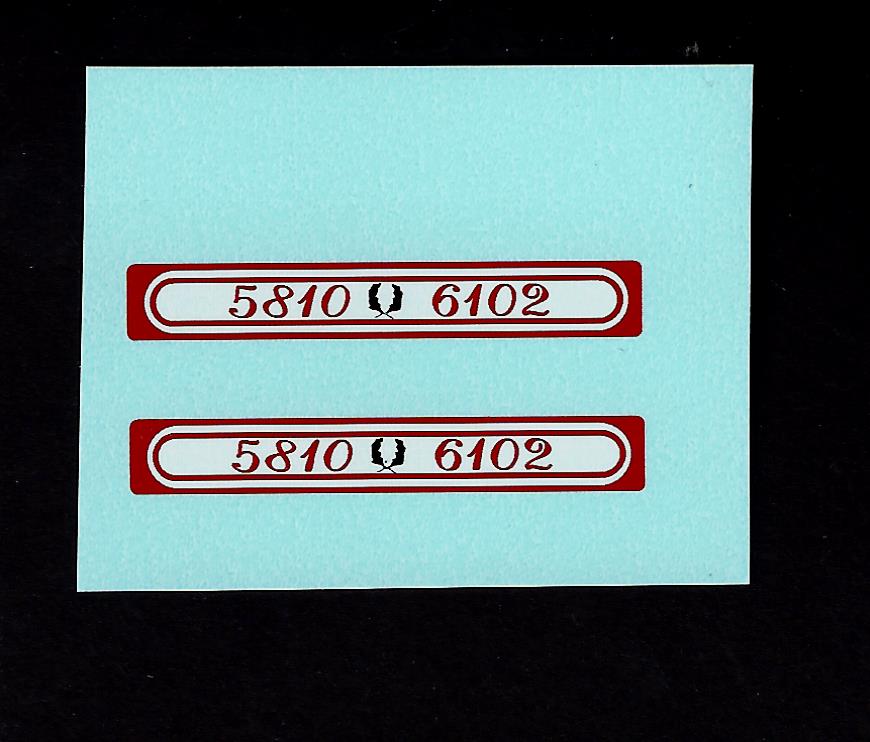 44e Railway Carriage 5810 Red