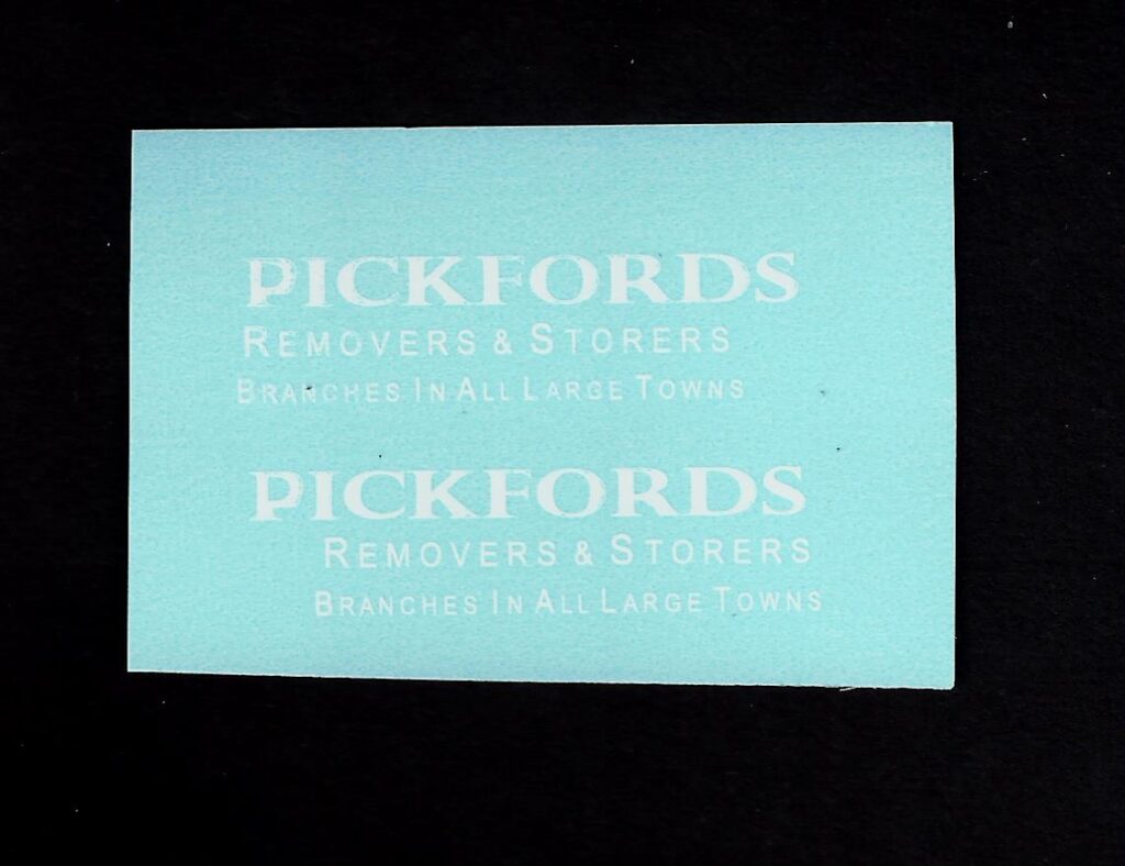 46b Pickfords 3 Line