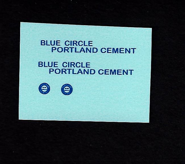 51a Cement Blue Circle