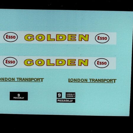 Budgie 236 Routemaster Bus - Golden