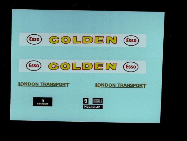 Budgie 236 Routemaster Bus - Golden