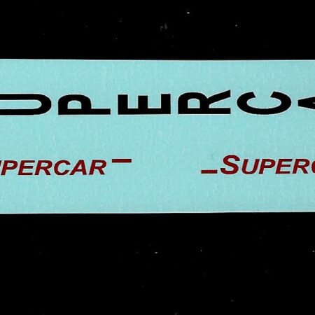 Budgie 272 Supercar Red