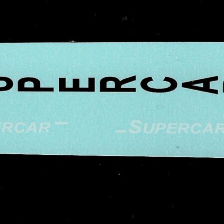 Budgie 272 Supercar White
