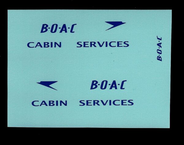 Budgie 302 BOAC