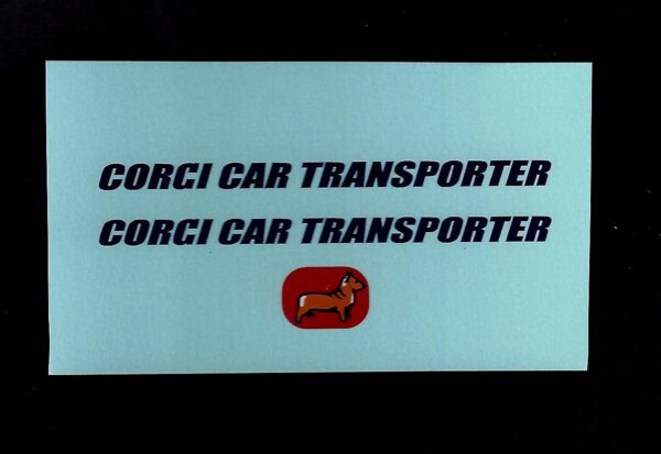Corgi 1101 Car Transporter - Blue