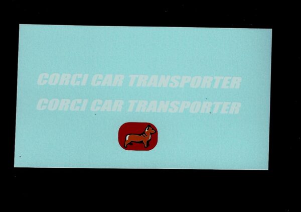 Corgi 1101 Car Transporter - White