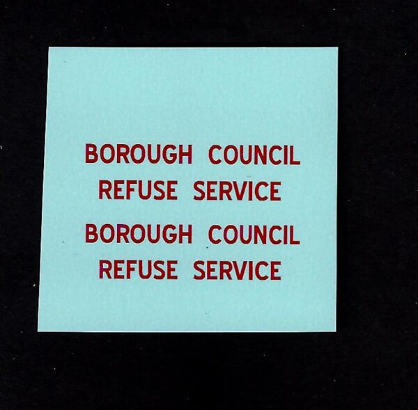 Corgi 1116 Refuse Lorry - Borough