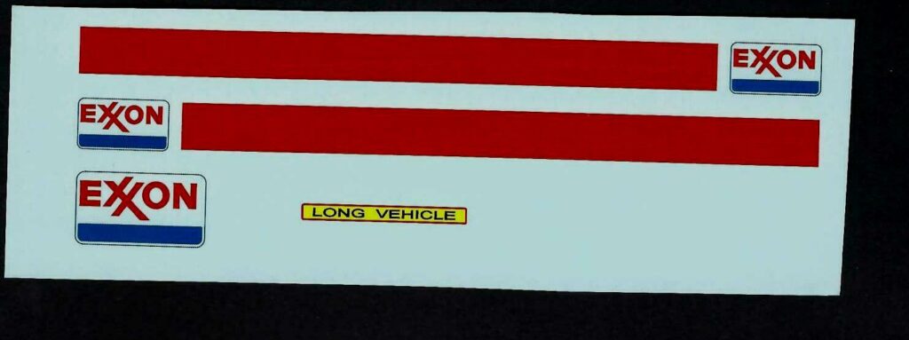 Corgi 1158 Ford Petrol Tanker - Exxon