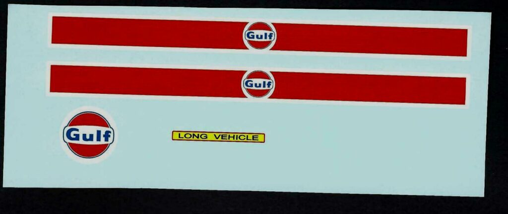 Corgi 1160 Ford Petrol Tanker - Gulf