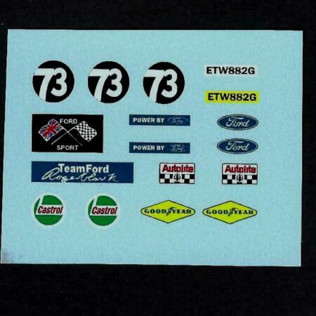 Corgi 303 Ford Capri Rally Roger Clark