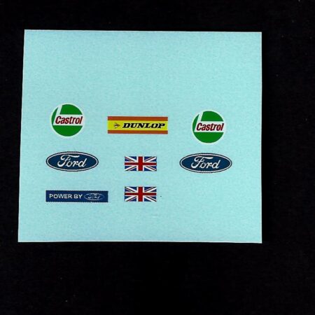 Corgi 316 Ford GT Extras