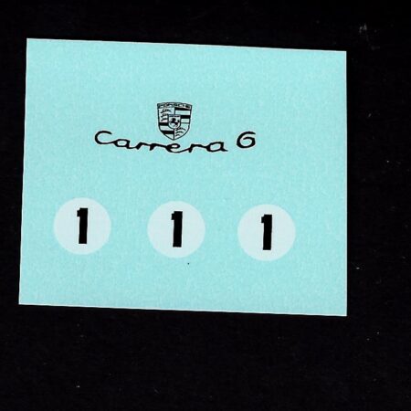 Corgi 330 Porsche Carrera RN1