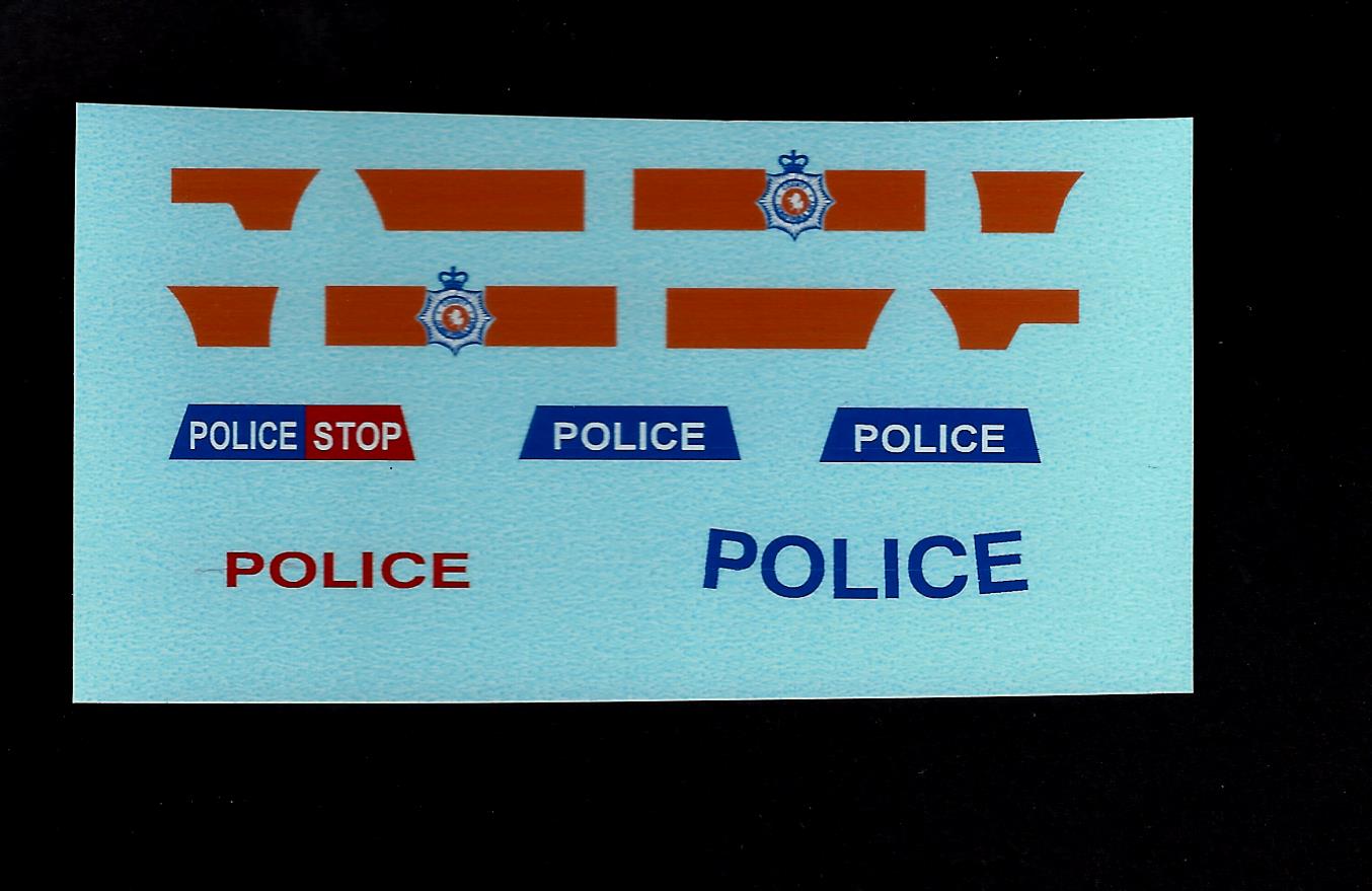 Corgi 339 Rover 3500 Police