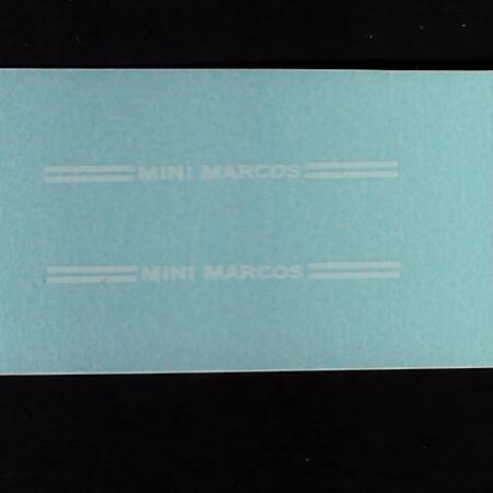 Corgi 341 Mini Marcos White