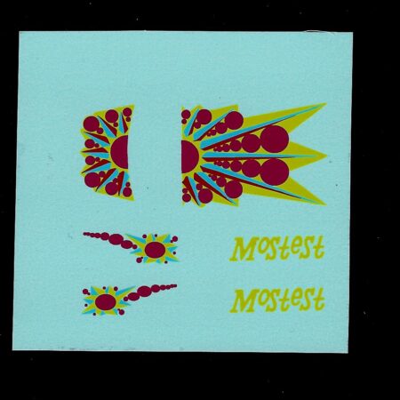 Corgi 349 Mini Minor Pop Art