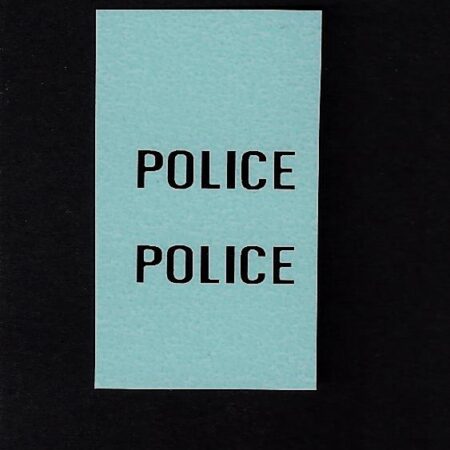 Corgi 373 Volkswagen 1200 Police Black