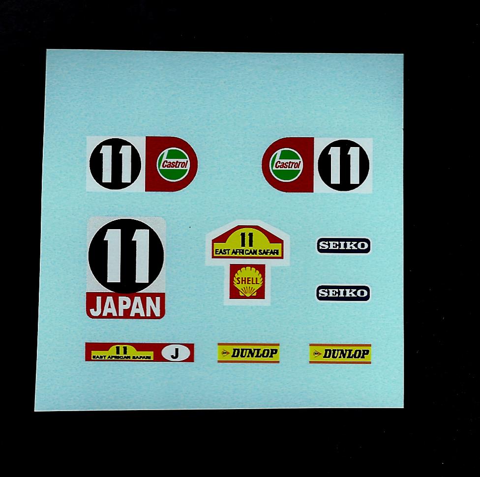 Corgi 394 Datsun 240Z East Africa