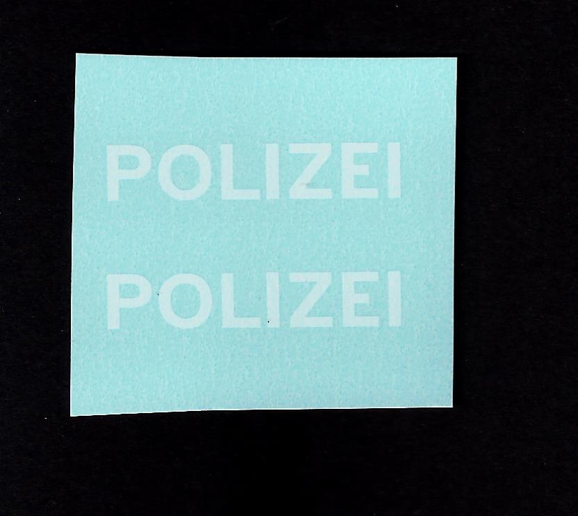 Corgi 412 Mercedes Police Car - Polizei