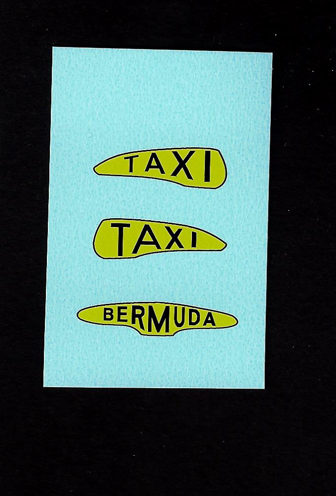Corgi 430 Bermuda Taxi