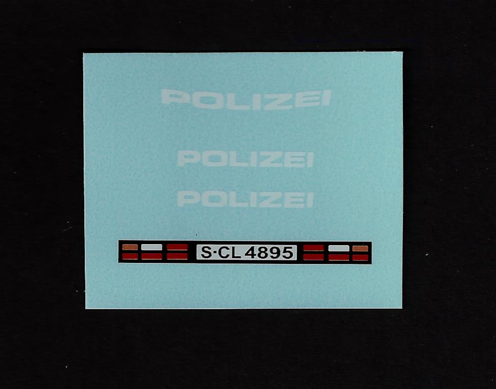 Corgi 430 Porsche - Polizei